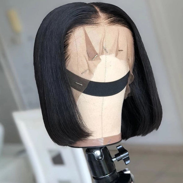 Brazilian Full Frontal Short Bob Wig